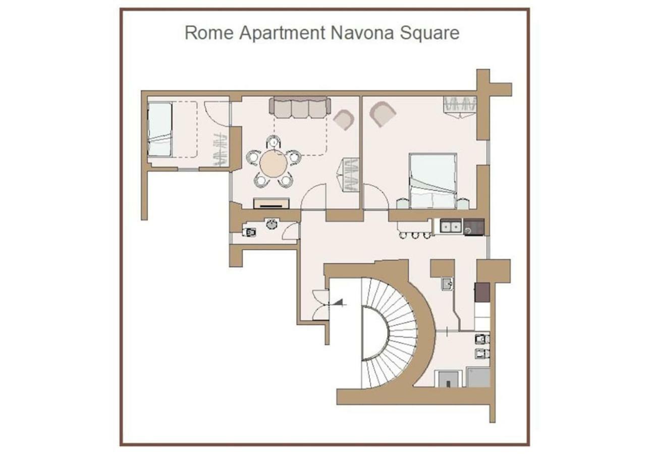 Navona Square Love Apartamento *